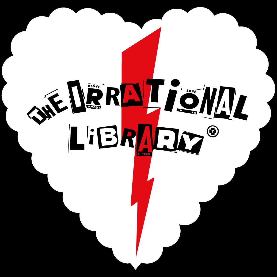 The Irrational Library — artwork by TRIK