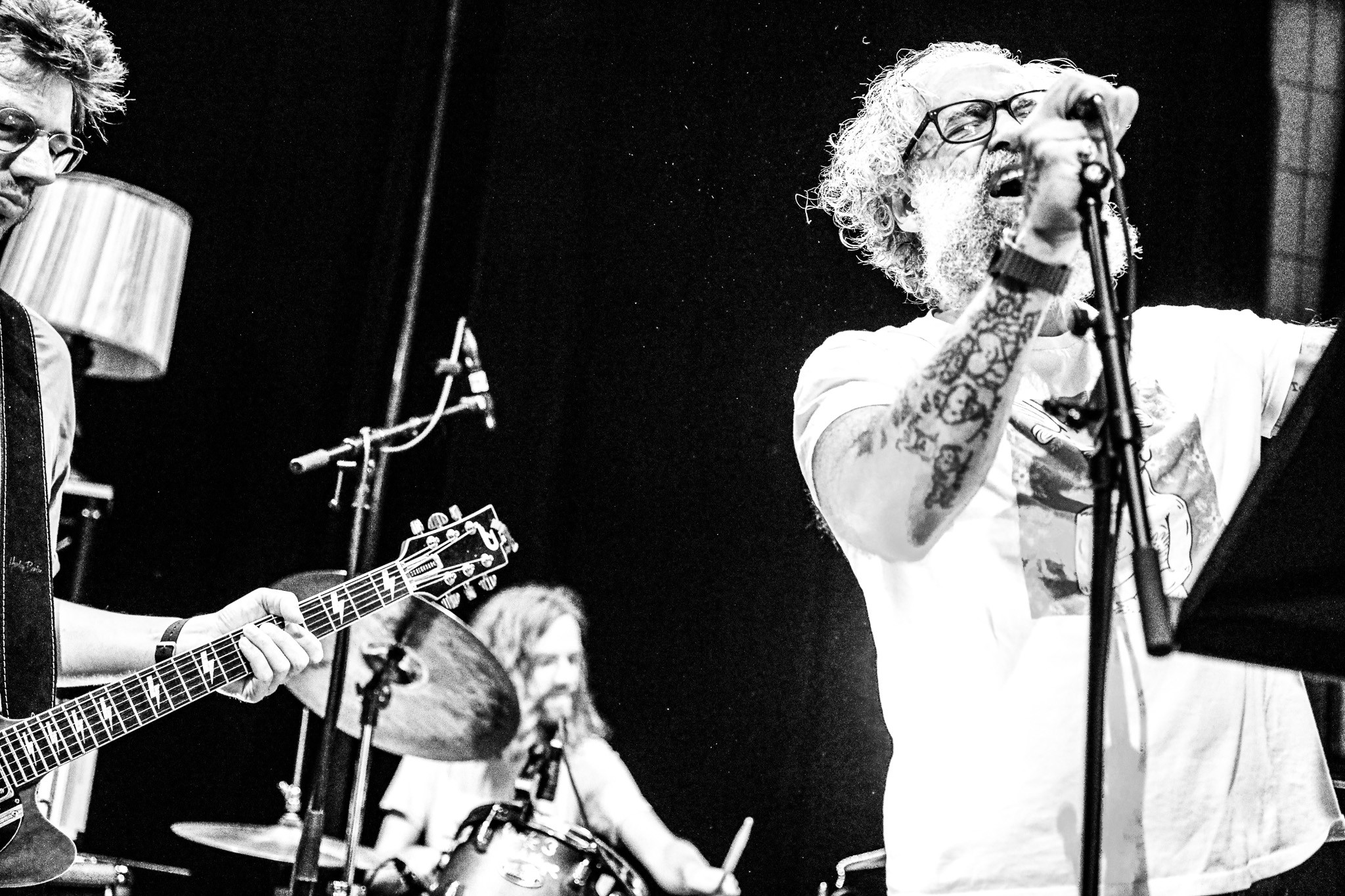 The Irrational Library live — guitar and vocals