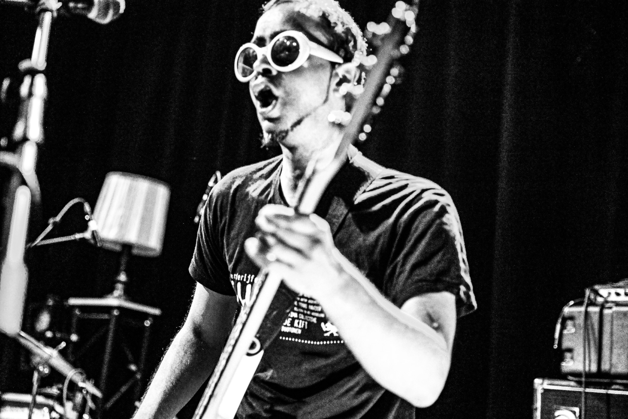 The Irrational Library live — bass